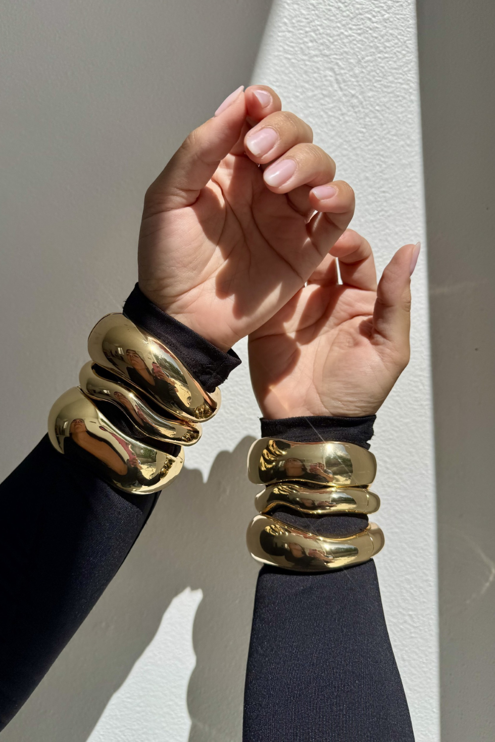 Marilyn gold bracelet set
