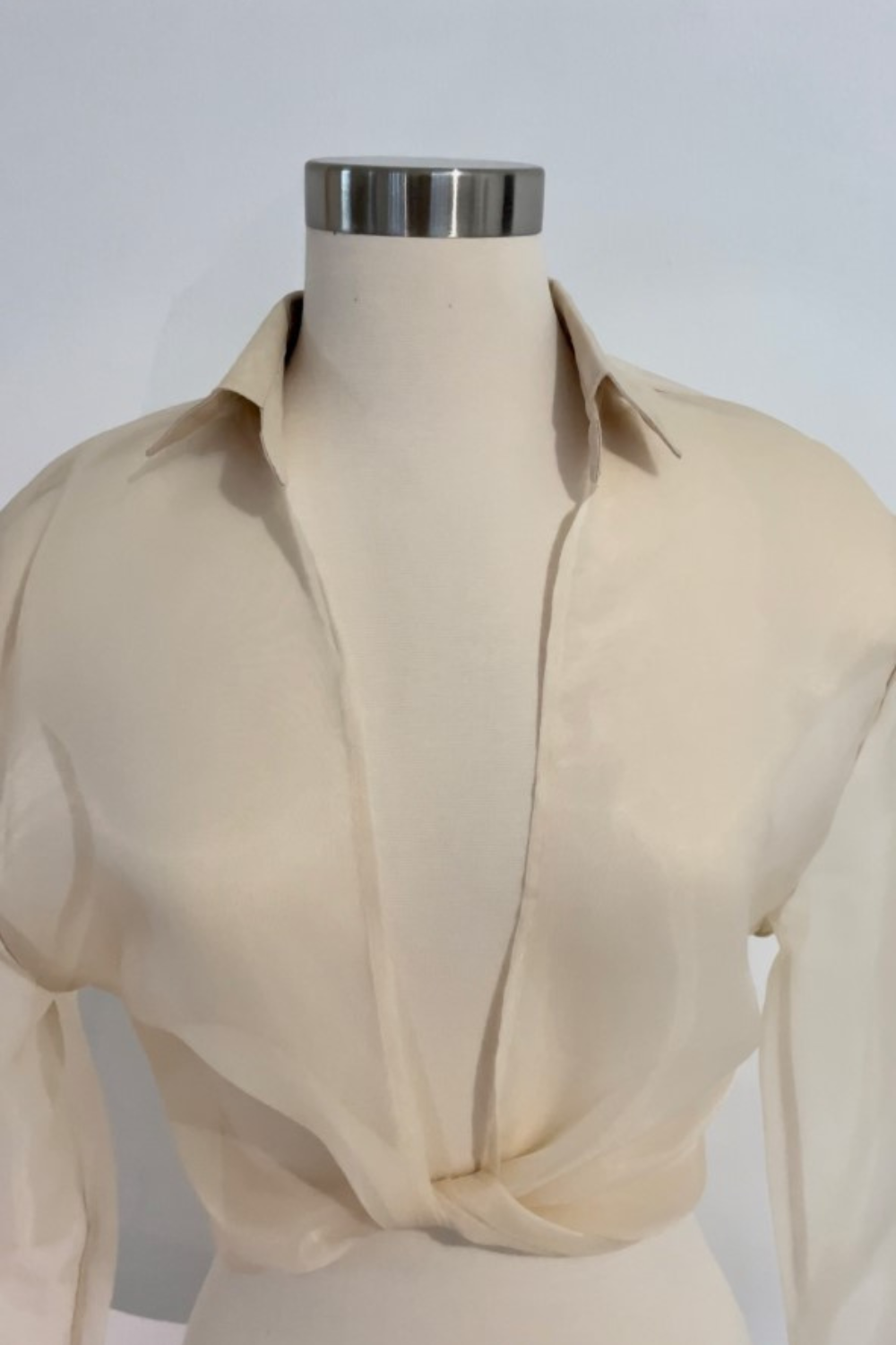 All eyes on me organza top