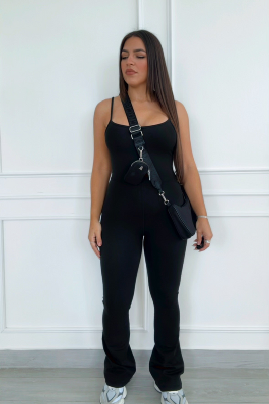 Everyday wear open back jumpsuit