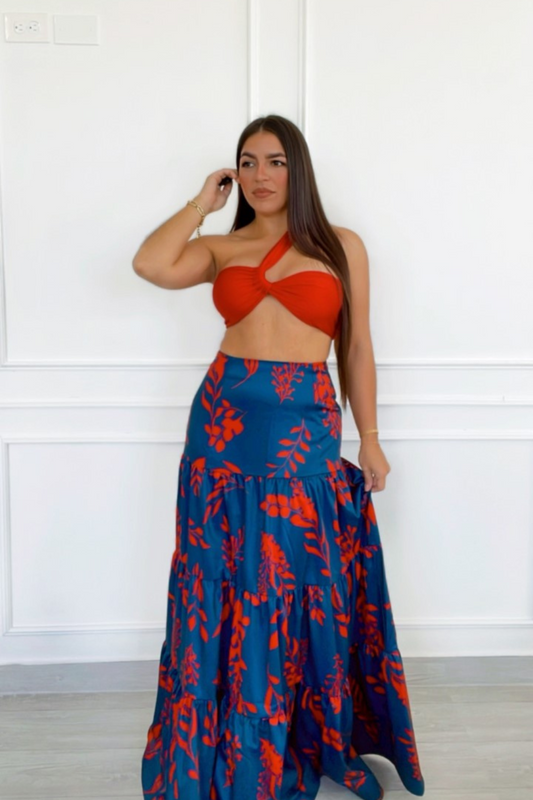 Showstopper maxi skirt